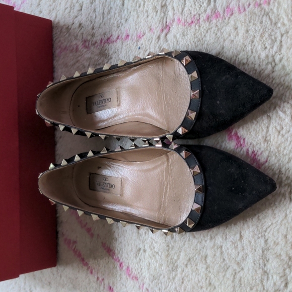 Valentino rockstuds ballerina flats - Picture 2 of 4
